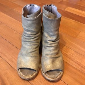 Officine Creative Open Toed Boots